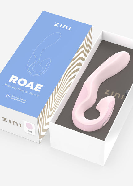 Zini Roae - Pink - Pink 19.5 cm USB Rechargeable Vibrator