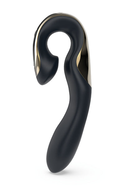Zini Roae Special Edition - Black/Gold - Black/Gold 19.5 cm USB Rechargeable Vibrator