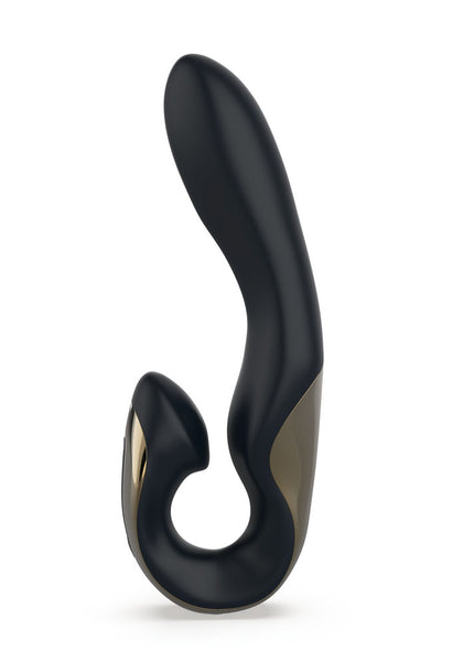 Zini Roae Special Edition - Black/Gold - Black/Gold 19.5 cm USB Rechargeable Vibrator