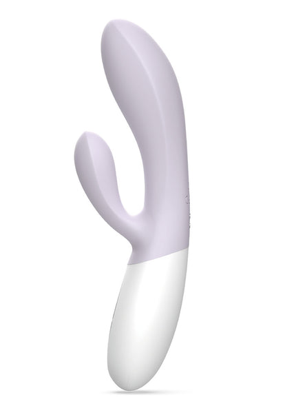Zini Dew - Purple Hydrangea 20 cm USB Rechargeable Rabbit Vibrator