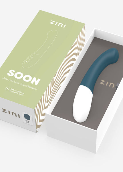 Zini Soon - Legion Blue 20 cm USB Rechargeable Vibrator